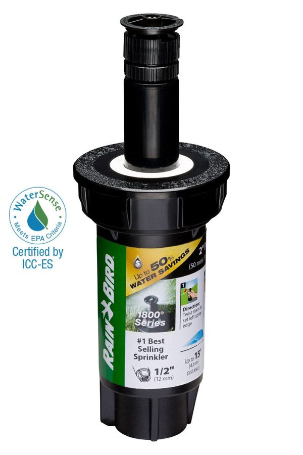 1802APPRS – 2 in Pop-up Spray Head – Adjustable Pattern (0–360°) 15 ft Range with Pressure Regulator