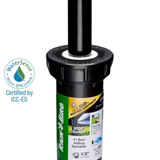 1803FDSPRS - 3 in Pop-up Spray Head – Full Pattern Dual Spray (360°) 15 ft Range with Pressure Regulator