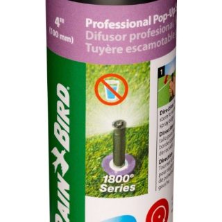 1804APNP - 4 in. Pop-up Spray Head - Non-Potable Water - Adjustable Pattern (0 - 360°) - Up to 15 ft. Range