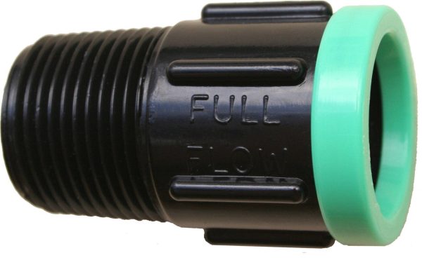 Full Flow Male Adaptor (P x MI)