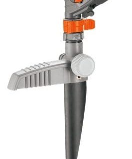 Comfort Full or Part Circle Pulse Sprinkler Spike - GARDENA