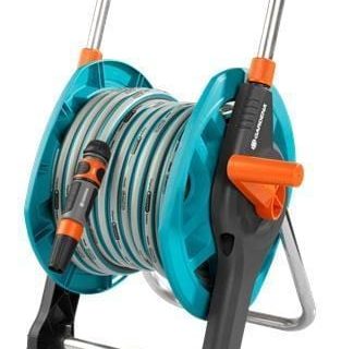 GARDENA - Hose Reel Set + Hose 20m x 13mm(1/2") w Fittings