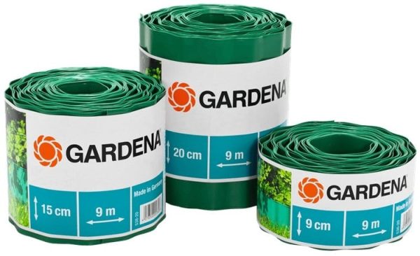 Lawn Edging (Green) 20cm High x 9m Roll