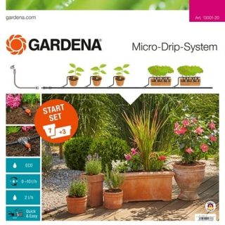 GARDENA - Micro-Drip-System - Starter Set Flower Pots