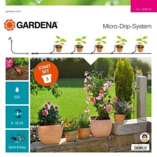 Starter Set Flower Pots S Micro-Drip-System - GARDENA