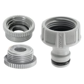 GARDENA - Tap Connector 26.5 mm (3/4") with Reducer Set