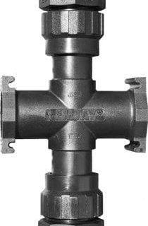 Manifold Cross Union Type - Male 25mm (1")