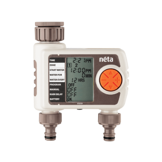 Neta Timer Tap Electronic Two Zone PL 12mm