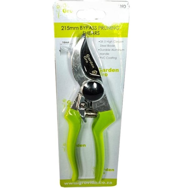 Pruning Shears - 215mm Bypass - Garden Gro