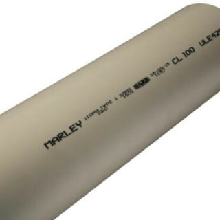 Waste Pipe PVC 110mm x 6m lengths