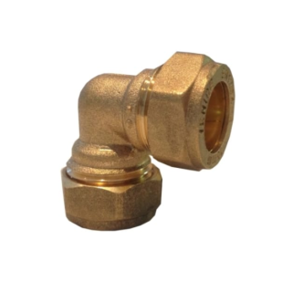 Brass Compression Elbow