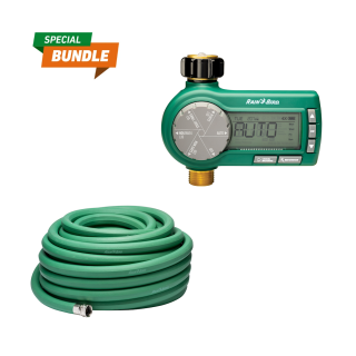 Bundle Premium Garden Hose Plus Premium Hose End Timer