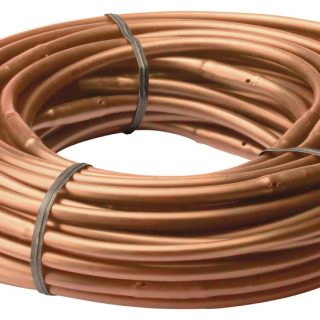 Rain Bird Drip Irrigation 1/4" Emitter Tubing with 6" Spacing 50 Ft.