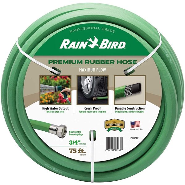 PGH75 Premium High-Flow Heavy-Duty Kink-Resistant Garden Hose