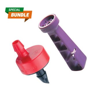 Bundle - SW20-30PS – 2.0 GPH Spot Watering Emitters - (30) & ET/1PK - Emitter Installation Tool